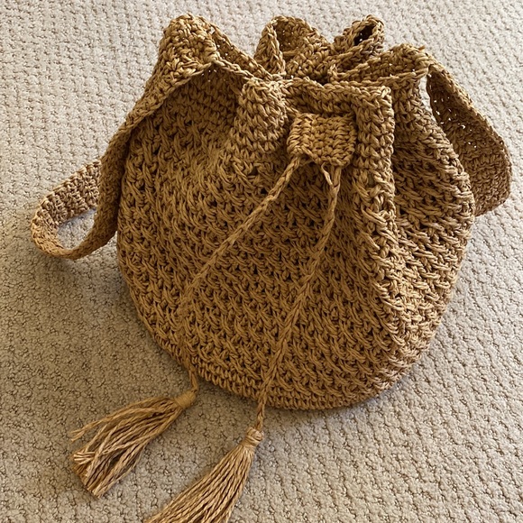 H&M Handbags - H&M straw bag